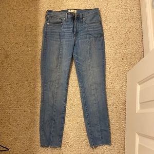 Madewell light wash jeans
